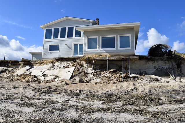 home damage after flood